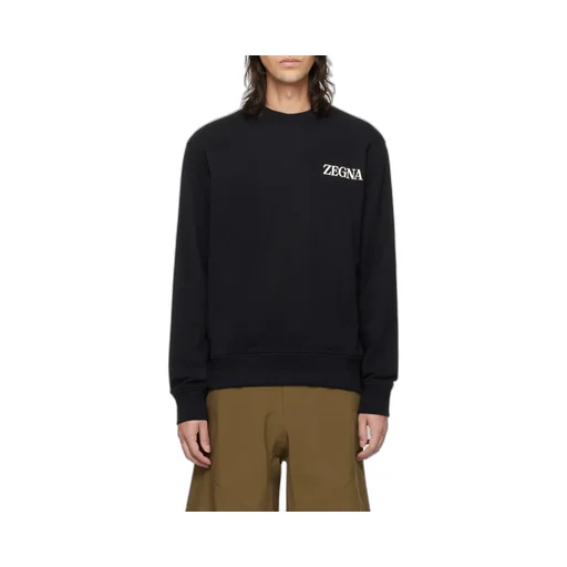 Rubberized-Logo Cotton Sweatshirt