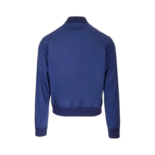 Zipped Bomber Jacket