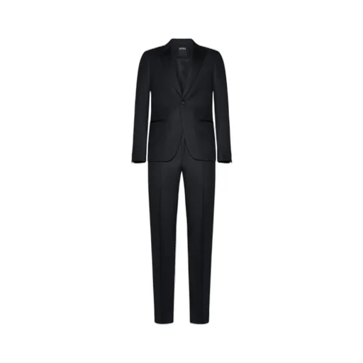 Single-Breasted Two-Piece Tailored Suit