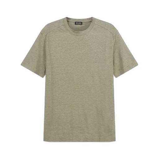 Linen Short-Sleeved T-Shirt