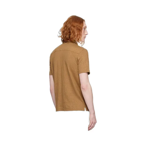 Polo Shirt With Lapel Short Sleeve