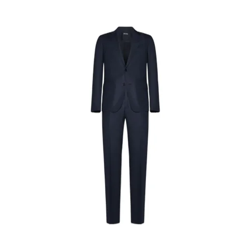 Single-Breasted Straight Leg Tailored Suit