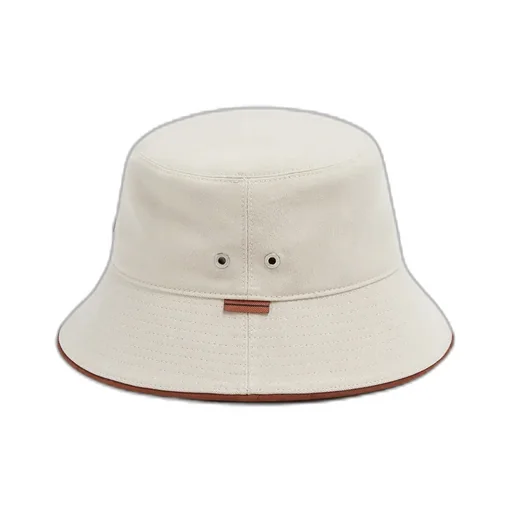 Logo-Plaque Cotton-Blend Bucket Hat