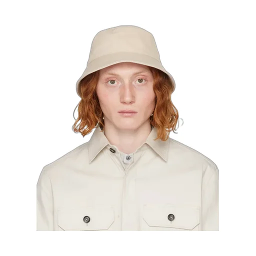 Logo-Plaque Cotton-Blend Bucket Hat