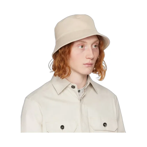 Logo-Plaque Cotton-Blend Bucket Hat