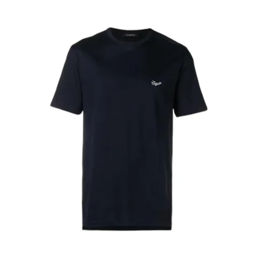 T-Shirt With Round Neck And Short Sleeves