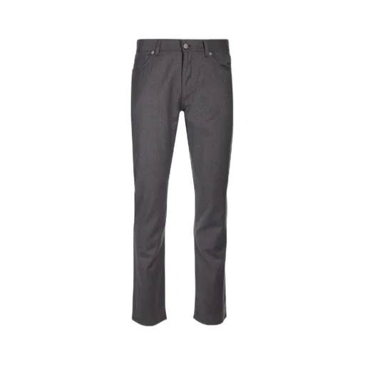 Logo Patch Slim Cut Trousers