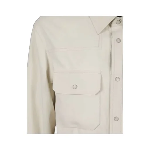 Long Sleeved Snapped Shirt