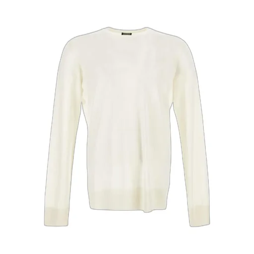 Round-Collar And Long-Sleeved Sweater