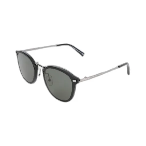 Logo, Thin Mirror, Leg Sunglasses