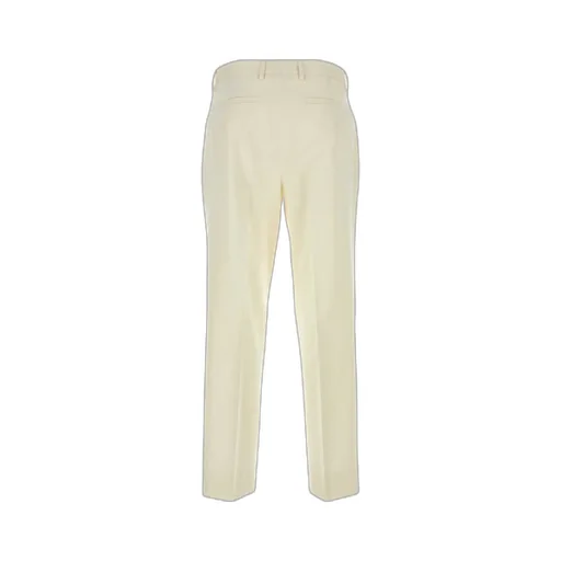 Pleated Welt-Pockets Trousers