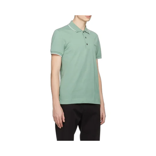 Z Zegna Logo Embroidered Polo Shirt