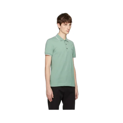 Z Zegna Logo Embroidered Polo Shirt