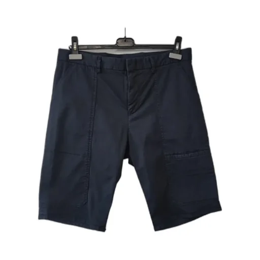 Belt-Loop Casual Shorts