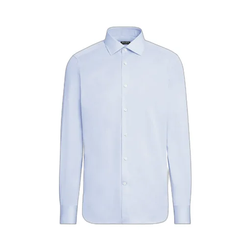Pinstriped Long-Sleeved Shirt