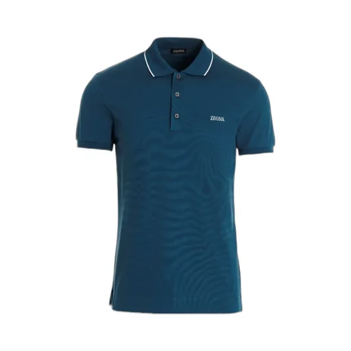 Embroidered-Logo Polo Shirt