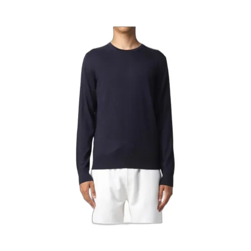 Long-Sleeved Knitted Pullover