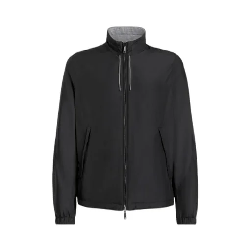 Zipped Drawstring Jacket