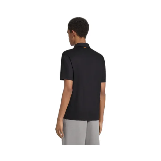 Straight Hem Polo Shirt