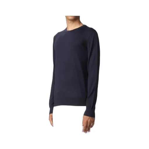 Long-Sleeved Knitted Pullover