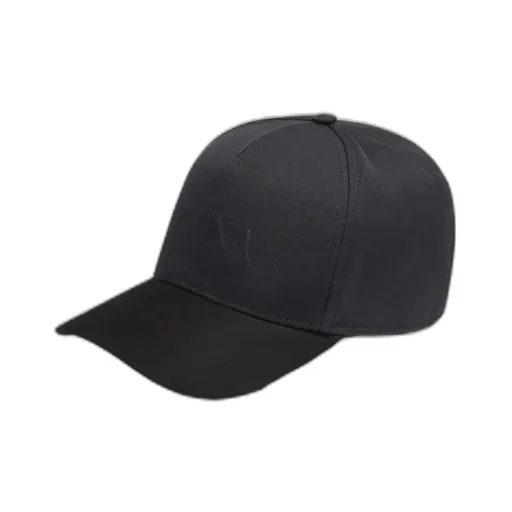 Embossed-Logo Baseball Cap