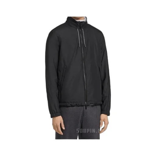 Zipped Drawstring Jacket