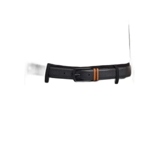 Stripe Detailed Buckle Belt