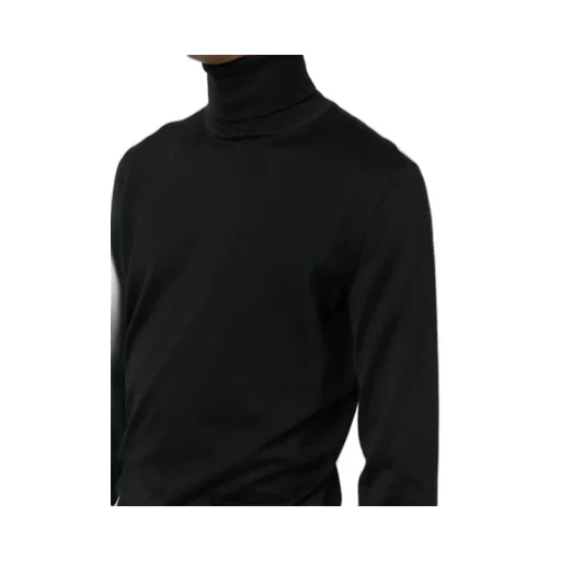 Long Sleeved Turtleneck Knitted Jumper