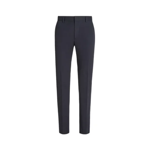 Straight-Leg Tailored Trousers