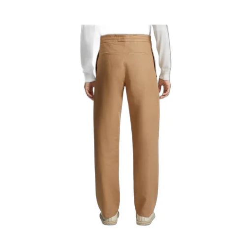 Straight-Leg Linen Trousers