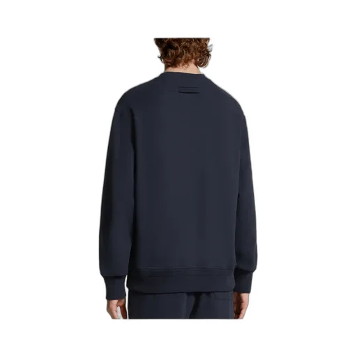 Raised-Logo Crew-Neck Sweatshirt