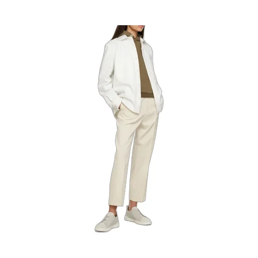 Buttoned Long-Sleeved Shirt