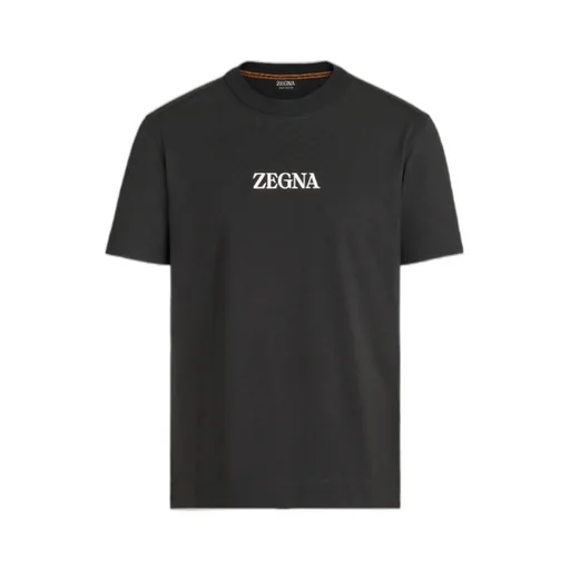 Z Zegna Logo-Printed Crewneck T-Shirt