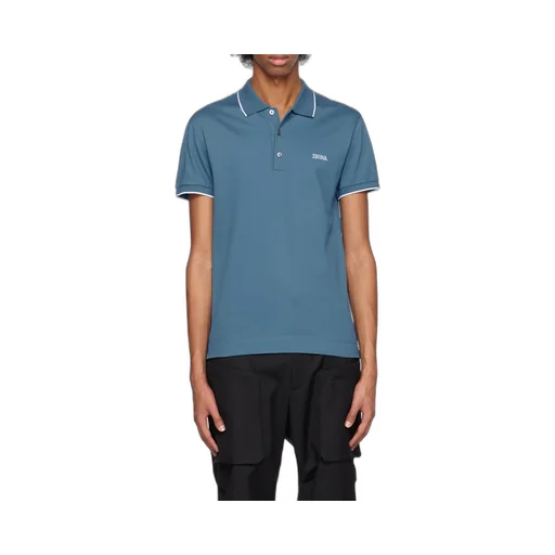 Embroidered-Logo Polo Shirt