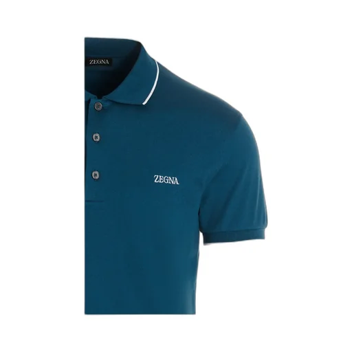 Embroidered-Logo Polo Shirt