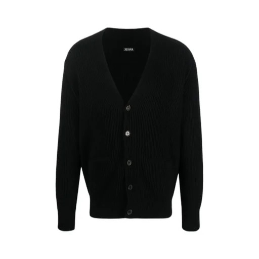 Chunky Ribbed-Knit Cardigan