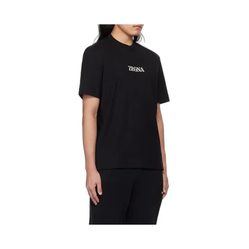 Z Zegna Logo-Printed Crewneck T-Shirt