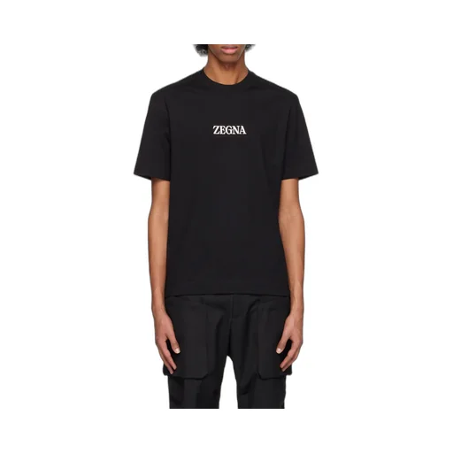 Z Zegna Logo-Printed Crewneck T-Shirt