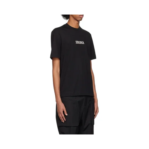 Z Zegna Logo-Printed Crewneck T-Shirt