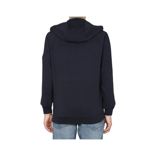 Logo Zippered Hooded Casual Jacket