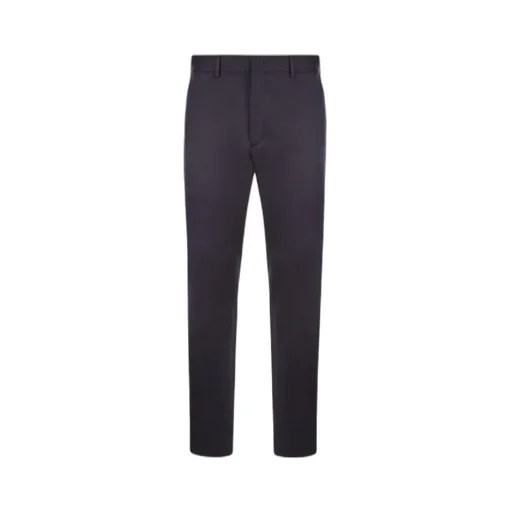 Straight-Leg Cotton Chino Trousers