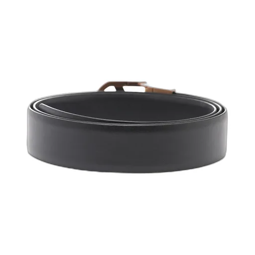 Logo Plaque Buckled Belt
