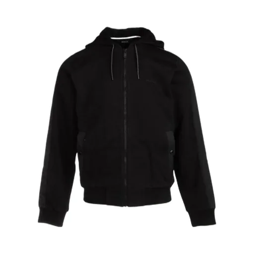 Zipper Hooded Casual Jacket