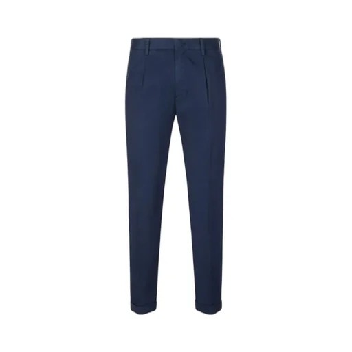 Pantalone Turn Up Tapered Trousers