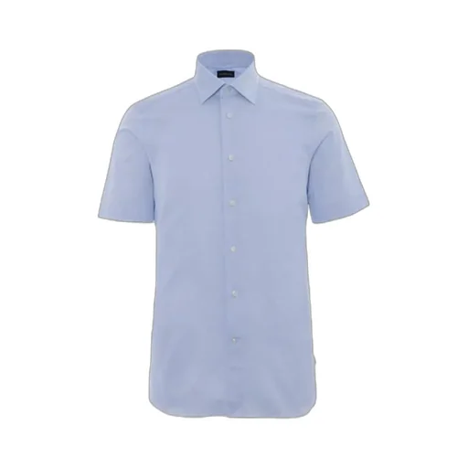 Classic Collar Lapel Short-Sleeved Shirt
