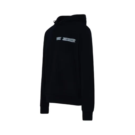 Logo-Print Cotton Hoodie
