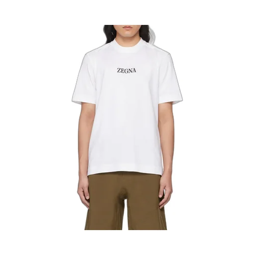 Z Zegna Logo-Printed Crewneck T-Shirt