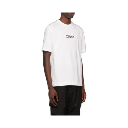 Z Zegna Logo-Printed Crewneck T-Shirt