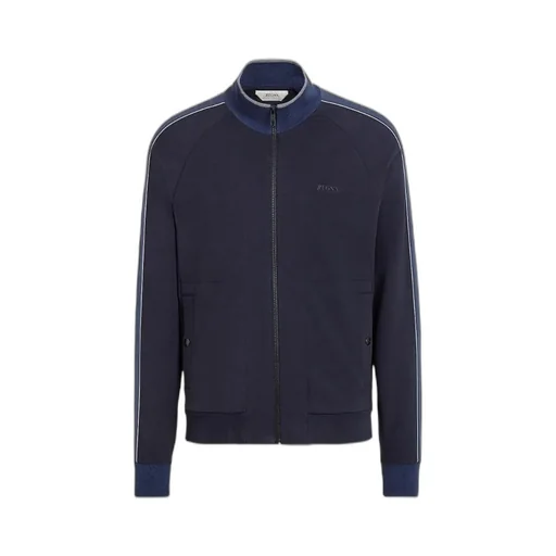 High-Necked Zipper Casual Jacket