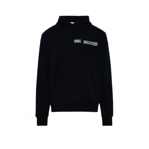 Logo-Print Cotton Hoodie